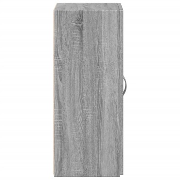 vidaXL Αρχειοθήκη Γκρι Sonoma 60x32x77,5cm από Επεξεργασμένο Ξύλο 1 τεμ.