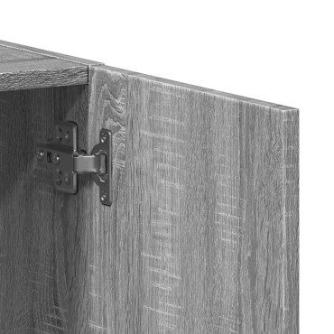 vidaXL Αρχειοθήκη Γκρι Sonoma 60x32x77,5cm από Επεξεργασμένο Ξύλο 1 τεμ.
