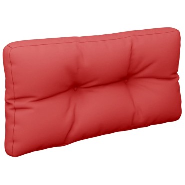 vidaXL Μαξιλάρι Παλέτας Κόκκινο 80x40x12cm Υφασμάτινο