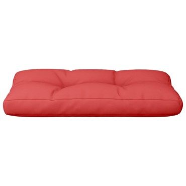 vidaXL Μαξιλάρι Παλέτας Κόκκινο 80x40x12cm Υφασμάτινο