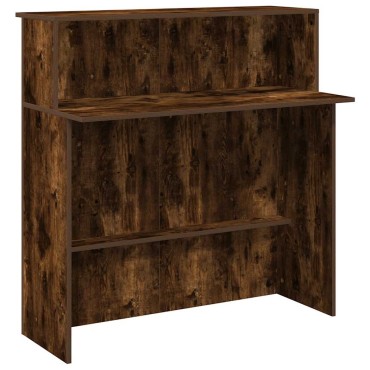 vidaXL Γραφείο υποδοχής 100x50x103,5cm Επεξεργασμένο Ξύλο 1 τεμ.