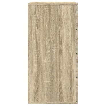vidaXL Συρταριέρα Sonoma Δρυς 60x39x80cm Επεξεργασμένο Ξύλο 1 τεμ.