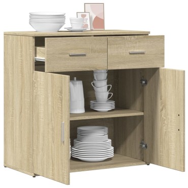 vidaXL Ντουλάπι Sonoma Δρυς 79x38x80cm Επεξεργασμένο Ξύλο 1 τεμ.