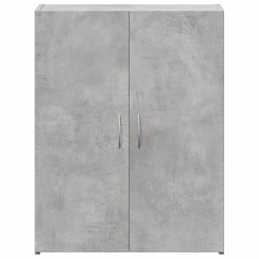 vidaXL Αρχειοθήκη Γκρι Σκυρ. 60x32x77,5cm Επεξεργασμένο Ξύλο 1 τεμ.