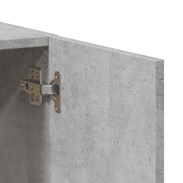 vidaXL Αρχειοθήκη Γκρι Σκυρ. 60x32x77,5cm Επεξεργασμένο Ξύλο 1 τεμ.