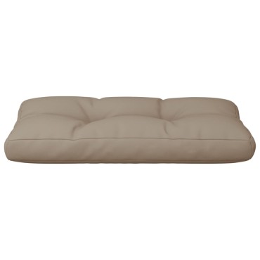 vidaXL Μαξιλάρι Παλέτας Taupe 80x40x12cm Υφασμάτινο