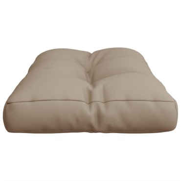 vidaXL Μαξιλάρι Παλέτας Taupe 80x40x12cm Υφασμάτινο