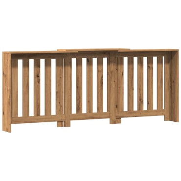 vidaXL Κάλυμμα Καλοριφέρ Αρτισιανή Δρυς 205x21,5x83,5 εκ Επεξ. Ξύλο
