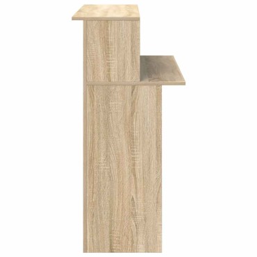 vidaXL Γραφείο υποδοχής Sonoma Δρυς 100x50x103,5cm Επεξεργασμένο Ξύλο 1 τεμ.