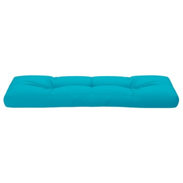 vidaXL Μαξιλάρι Παλέτας Τιρκουάζ 120x40x12cm Υφασμάτινο