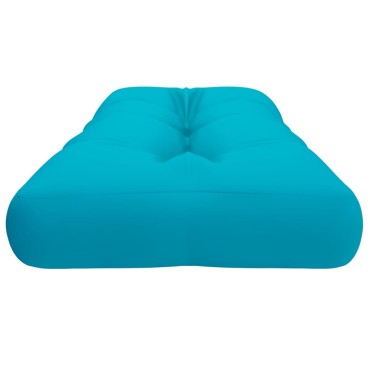 vidaXL Μαξιλάρι Παλέτας Τιρκουάζ 120x40x12cm Υφασμάτινο