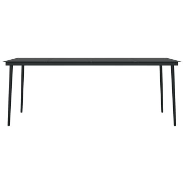 vidaXL Σετ Τραπεζαρίας Κήπου 9 τεμ. Καφέ 64x65x90cm