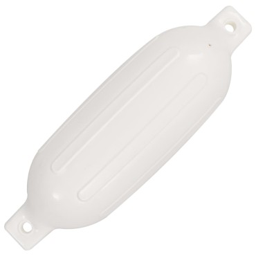 vidaXL Προφυλακτήρες Σκάφους 4 τεμ. Λευκοί 58,5 x 16,5 εκ. από PVC