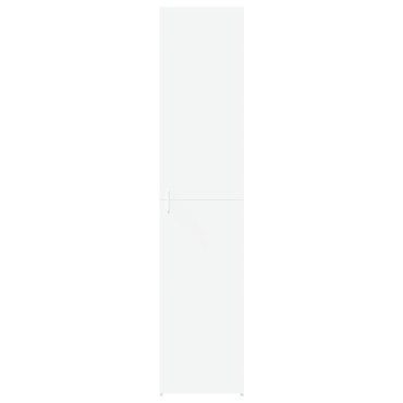 vidaXL Ντουλάπι Λευκό 40x42,5x185cm από Επεξεργασμένο Ξύλο 1 τεμ.