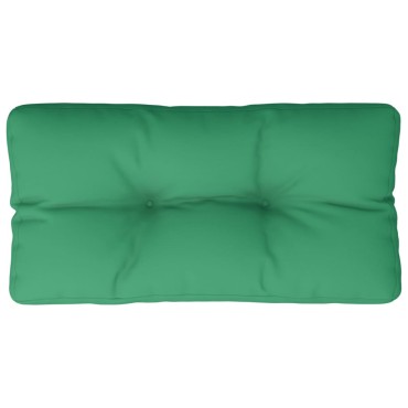 vidaXL Μαξιλάρι Παλέτας Πράσινο 80x40x12cm Υφασμάτινο