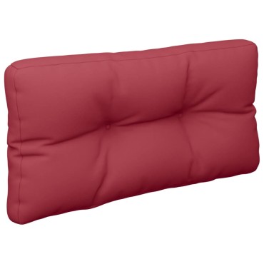 vidaXL Μαξιλάρι Παλέτας Μπορντό 80x40x12cm Υφασμάτινο