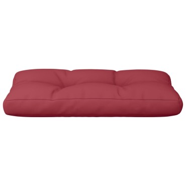 vidaXL Μαξιλάρι Παλέτας Μπορντό 80x40x12cm Υφασμάτινο