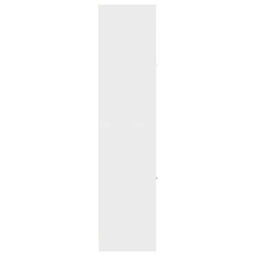 vidaXL Συρταριέρα Γενικής Χρήσης Λευκή 30x41x174,5cm Επεξ. Ξύλο 1 τεμ.