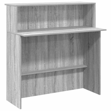 vidaXL Γραφείο υποδοχής 100x50x103,5cm Επεξεργασμένο Ξύλο 1 τεμ.