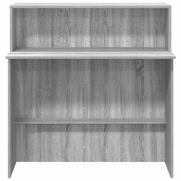 vidaXL Γραφείο υποδοχής 100x50x103,5cm Επεξεργασμένο Ξύλο 1 τεμ.