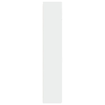 vidaXL Ραφιέρα με Ντουλάπια Λευκή 70x42,5x225cm Επεξεργασμένο Ξύλο 1 τεμ.