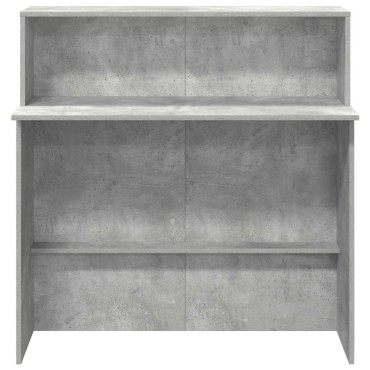vidaXL Γραφείο υποδοχής 100x50x103,5cm Επεξεργασμένο Ξύλο 1 τεμ.