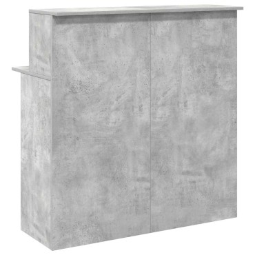 vidaXL Γραφείο υποδοχής 100x50x103,5cm Επεξεργασμένο Ξύλο 1 τεμ.