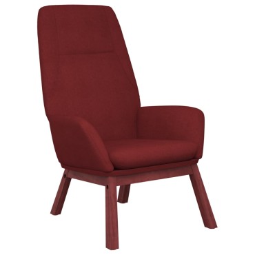 vidaXL Πολυθρόνα Relax Μπορντό Υφασμάτινη 70x77x94cm 1 τεμ.