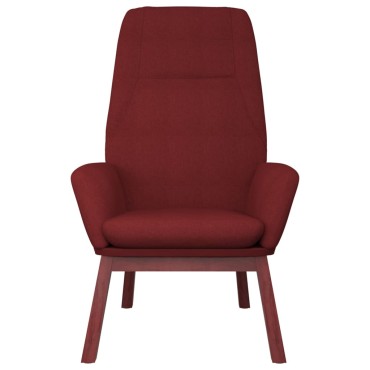 vidaXL Πολυθρόνα Relax Μπορντό Υφασμάτινη 70x77x94cm 1 τεμ.