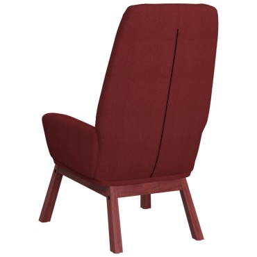 vidaXL Πολυθρόνα Relax Μπορντό Υφασμάτινη 70x77x94cm 1 τεμ.