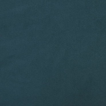 vidaXL Πολυθρόνα Μπλε 63x76x 80cm Βελούδινη 1 τεμ.