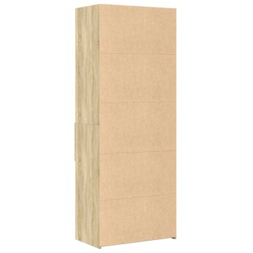 vidaXL Ντουλάπι Sonoma Δρυς 70x42,5x185cm από Επεξεργασμένο Ξύλο 1 τεμ.
