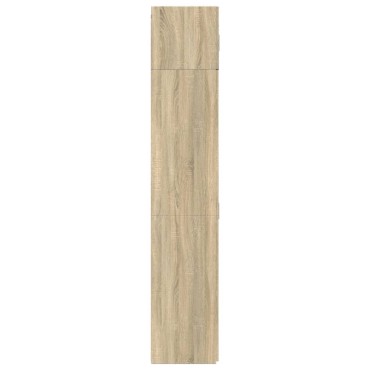 vidaXL Ραφιέρα με Ντουλάπια Sonoma Δρυς 70x42,5x225cm Επεξ. Ξύλο 1 τεμ.