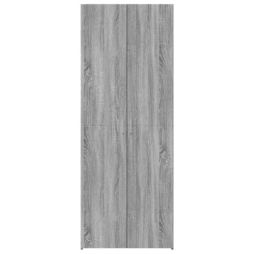vidaXL Ντουλάπι Γκρι Sonoma 70x42,5x185cm από Επεξεργασμένο Ξύλο 1 τεμ.