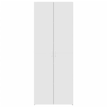 vidaXL Ντουλάπι Λευκό 70x42,5x185cm Επεξεργασμένο Ξύλο 1 τεμ.