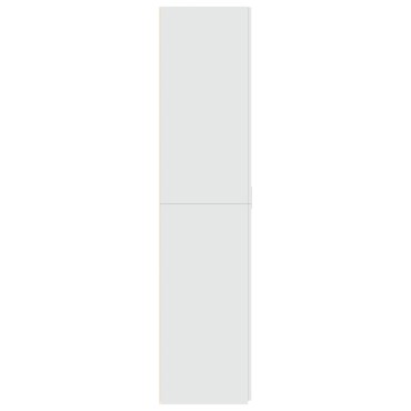 vidaXL Ντουλάπι Λευκό 70x42,5x185cm Επεξεργασμένο Ξύλο 1 τεμ.