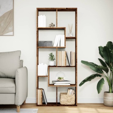 vidaXL Βιβλιοθήκη/Διαχωριστικό Χώρου 67x25x161,5cm Επεξ. Ξύλο 1 τεμ.