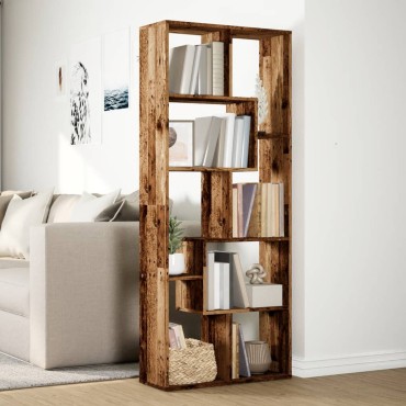 vidaXL Βιβλιοθήκη/Διαχωριστικό Χώρου 67x25x161,5cm Επεξ. Ξύλο 1 τεμ.