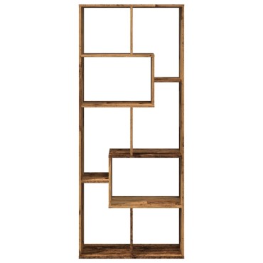 vidaXL Βιβλιοθήκη/Διαχωριστικό Χώρου 67x25x161,5cm Επεξ. Ξύλο 1 τεμ.