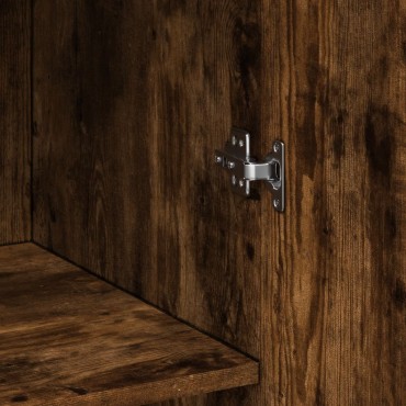 vidaXL Ντουλάπα Καπνιστή Δρυς 70x42,5x185cm από Επεξεργασμένο Ξύλο 1 τεμ.