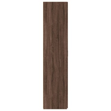 vidaXL Ντουλάπι Καφέ Δρυς 70x42,5x185cm από Επεξεργασμένο Ξύλο 1 τεμ.