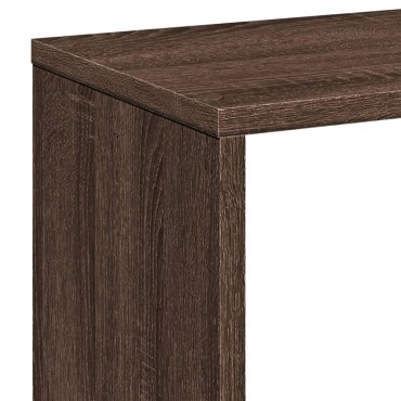 vidaXL Βιβλιοθήκη/Διαχωριστικό Χώρου Δρυς 67x25x161,5cm Επεξ. Ξύλο 1 τεμ.