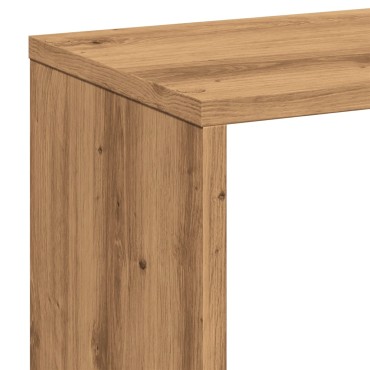 vidaXL Βιβλιοθήκη/Διαχωριστικό Χώρου Δρυς 67x25x161,5cm Επεξ. Ξύλο 1 τεμ.