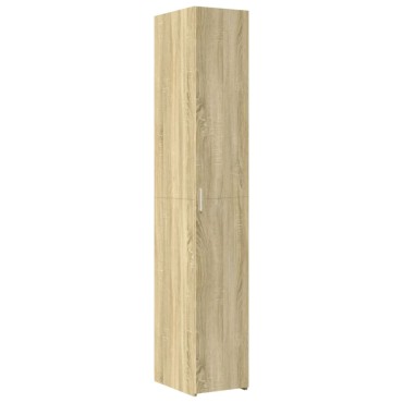 vidaXL Ντουλάπι Sonoma Δρυς 30x42,5x185cm από Επεξεργασμένο Ξύλο 1 τεμ.
