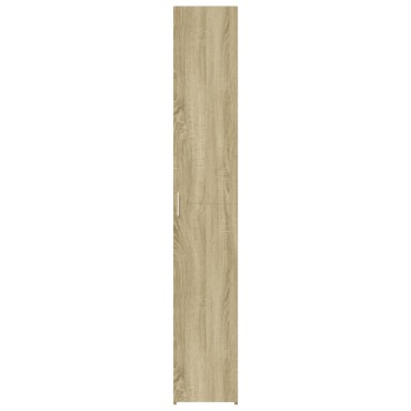 vidaXL Ντουλάπι Sonoma Δρυς 30x42,5x185cm από Επεξεργασμένο Ξύλο 1 τεμ.