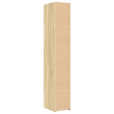 vidaXL Ντουλάπι Sonoma Δρυς 30x42,5x185cm από Επεξεργασμένο Ξύλο 1 τεμ.
