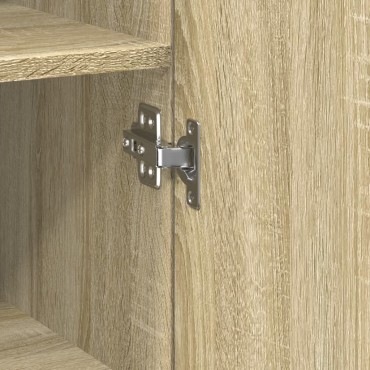 vidaXL Ντουλάπι Sonoma Δρυς 30x42,5x185cm από Επεξεργασμένο Ξύλο 1 τεμ.