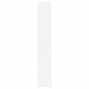 vidaXL Ντουλάπι Λευκό 30x42,5x185cm από Επεξεργασμένο Ξύλο 1 τεμ.