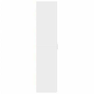 vidaXL Ντουλάπι Λευκό 30x42,5x185cm από Επεξεργασμένο Ξύλο 1 τεμ.