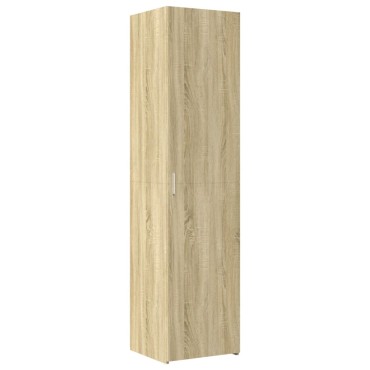 vidaXL Ντουλάπι Αποθήκευσης Στενό Δρυς 45x42,5x225cm Επεξεργ. Ξύλο 1 τεμ.